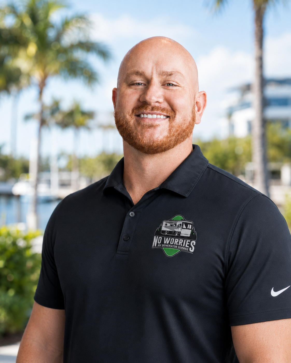 Joseph Lange II, founder of No Worries Mobile RV Service
